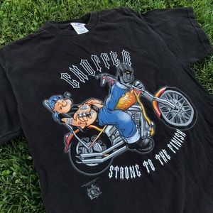 popeye motorcycle shirt !!